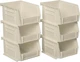 Akro-Mils 30210 Clear Stackable Plastic Organization Storage Shelf Bin