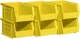 Akro-Mils 30210 Akrobins Plastic Storage Bins, Space-Saving Stackable Bins for G