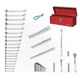 Wright 199 75 Piece Metric Apprentice Tools Set-Including WT1900RD Metal Box