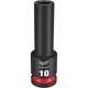 Milwaukee 49-66-6271 Impact 1/2 Drive 10MM Deep Socket