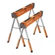 Bora Portamate Speedhorse XT Sawhorse Pair- Two pack, 30-36 inch height adjus...