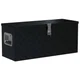Tool Box Outdoor Storage Box Trunk Tool Chest Aluminum Trapezoid Silver vidaXL