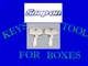 SNAP ON Y001-Y099 SET OF 2 KEYS TOOLBOX (NOT FOR CRAFTSMAN) FREE SHIPPING