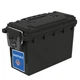 Sheffield 12629 Ammo Storage Box, Stackable .30 Cal Standard Single, Black 
