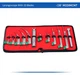 12 Pcs German LARYNGOSCOPE Set, Fiber Optic Handle + Blades MAC + MIL 0,1,2,3,4