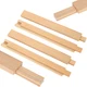 DAJAVE 6PCS 16 Inch Wood Drawer Slides, Wooden Drawer Slide Bottom 