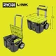 RYOBI LINK Lockable 22 in Rolling Modular Tool Box with 200 lbs. Capacity