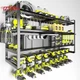 KAFAHOM Power Tool Organizer-8 Drill Holder Wall Mount,4 Layer Heavy Duty Metal
