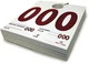 Slip-N-Grip FB-P9933-50 Service Dispatch Numbers Series 000-999 7.5"x6.5" 1000
