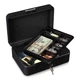 Honeywell Safes & Door Locks - Standard Small Cash Box 7.4x10.1x4.1, Black 