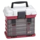 PLANO MOLDING 135402 SmPtsStgeSys,Snap Clip,Red/Silver,Adj 437T79