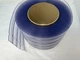 Lot of (5) TMI Ribbed Curtains 8" Wide x 7ft 3" Long Cooler Freezer Clear PVC