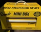 NEW! DONUT MEDIA MINI PORTABLE TOOLBOX REAL MECHANIC STUFF! 2 SLIDE DRAWERS
