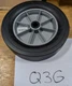 836513000141 New 12" Rubbermaid Wheel FG1025L60000 (Q3G)