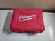 Milwaukee M18 FUEL Hard Case ONLY Empty Tool Box Carry Case OEM Red