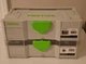 Set of 2 Festool MINI Systainer 203815 and 67364 storage containers