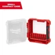 Milwaukee Impact Driver Bit Case Customizable Storage Small Compact Packout Red
