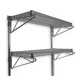 Steel Wire Wall Shelving, 18"D X 24"W X 34"H, Chrome, 2Hgd9