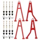 Front Upper & Lower A-Arm Kit For Polaris Scrambler 850 2013-23 1000 XP 2014-16