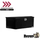 Buyers Products 1701285, 16x16x49/37" Black Steel Trailer Tongue Truck Box