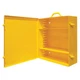 DURHAM MFG 534AV-50 Spill Cabinet,15-3/16" W, Yellow 39P490