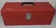 Vintage KENNEDY 19" Red Metal Tool Box w/ Tray KK-19-44720 19x7x7.5" Nice