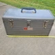 Vintage Sears Craftsman 6512 Made In USA Metal Tool Box With Tray 20&rdquo;x8.5&rdquo;x9.5&rdquo;
