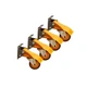 Bora Heavy Duty Workbench 4-Caster Set for Workshop Mobility, Swivel, Locking...