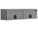 Buyers Product 16x13x72" Diamond Tread Aluminum Topsider Truck Box w/ Flip Doors
