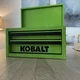 Kobalt Mini 2 Drawer Steel Tool Box Green Black
