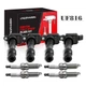 4X Ignition Coils + 4X Iridium Spark Plugs for Hyundai Elantra Sonata Kona 2.0L