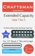 2 Pack EXTENDED CAPACITY Craftsman Bit Holder Compatible with Tough Case & Nano
