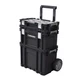 22 In Husky Portable Rolling Tool Box Wheel Cart Organizer Storage Removable Bin