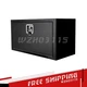 30 In. X 14 In. X 16 In. Black Underbody Truck Trailer Storage Tool Box w/Lock