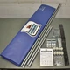 TMI Track Curtain Wall + Window 999-00079, 6ft Wide x 12ft Tall, Blue Polyester