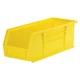 Akro-Mils 30234Yello Hang & Stack Storage Bin, Plastic, Yellow, 5 In H, 5 1/2