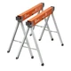 BORA Workhorse Saw horses 2 pack Folding Heavy Duty Legs, Metal Saw horse wit...