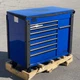 Z@ MAC TOOLS Vertical Power 7 Drawer Drop Top Cart 49&rdquo; Blue UC4925VPD-BL