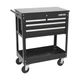 Ironton Mobile Tool Chest, Slide Top Tool Cart Made of Rust-Resistant Powder-...