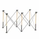 BORA Centipede CK6S 30 inch height Portable Work Stand, Includes 4 X-Cups, 4 ...