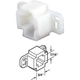 Prime-Line Nylon White Track Socket (2-Pack) R 7261 PRIME-LINE R 7261