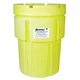 Enpac 1095-Ye Open Head Salvage Drum, Polyethylene, 95 Gal, Unlined, Yellow