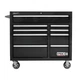 Homak BK04041092 41 in. Pro II 9-Drawer Roller Cabinet - Black New