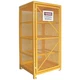 Condor 5Chl1 Gas Cylinder Cabinet, 8 Horizontal Cylinders, 65 In H, 31 In W, 30