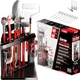 CORNER TOOL RACK Garage Storage Organizer Tools Holder with Hardware PEERBASICS