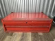 Vintage Snap-on KRA-429F 3 Drawer Middle Tool Box Mid Chest Red USA "NO KEY" 