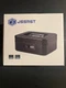 Jssmst Small Cash Box with Combination Lock - Durable Metal Cash Box NEW Black