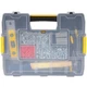 (4)-Stanley SortMaster Junior 6 Compartment Parts Storage Box STST14022