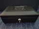 Sentrysafe Money Safe Cash Box with Money Tray and Key Lock, 0.21 Cubic Feet, 3.