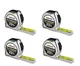 Komelon 433IEHV Hi-Vis Professional Tape Measure-Inch and Engineer tape  (set 4)